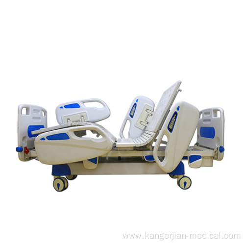 Cheap 5 functions medical sickbed automatic hospital patient bed for sale